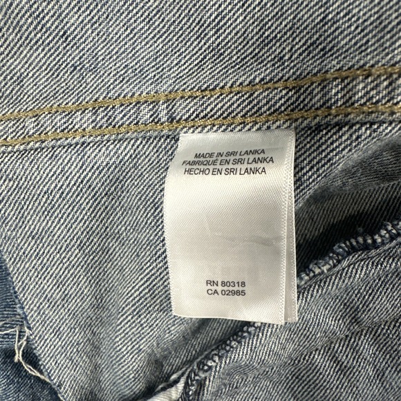 Lucky Brand Women's XL Denim Trucker Jacket Cropped Style Christmas Western NWT - Picture 11 of 13